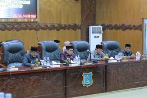 DPRD Tanjab Barat Gelar Paripurna Pertama Penyampaian Nota Pengantar Ranperda APBD Tahun 2023