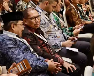 Ketua DPRD Tanjabbar Hadiri Penyerahan LHP LKPP 2023