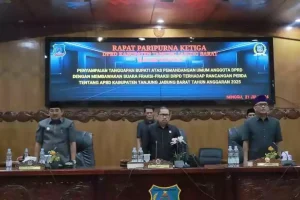 DPRD Tanjabbar Gelar Rapat Paripurna Dengarkan Pidato Kenegaraan Dalam Rangka HUT ke-79 Kemerdekaan RI