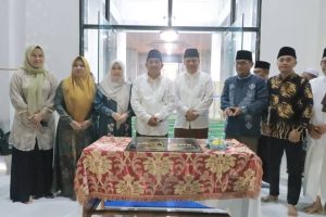 Wakil Ketua satu DPRD Tanjab Barat Muh. sjafril Simamora Hadiri Peresmian Masjid Al-Anwar