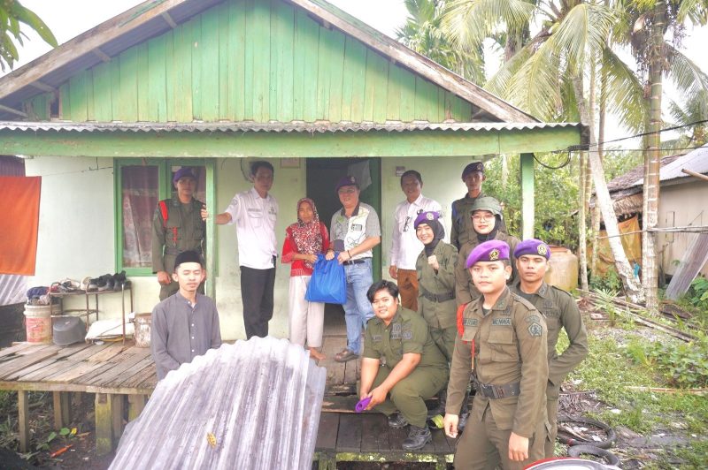Sekwan Tanjab BaratBerkolaborasi bersama Menwa dan IARMI Tanjab Barat, Laksanakan Kegiatan Sosial